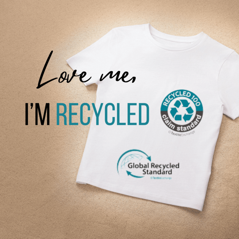 t shirt en polyester recyclé