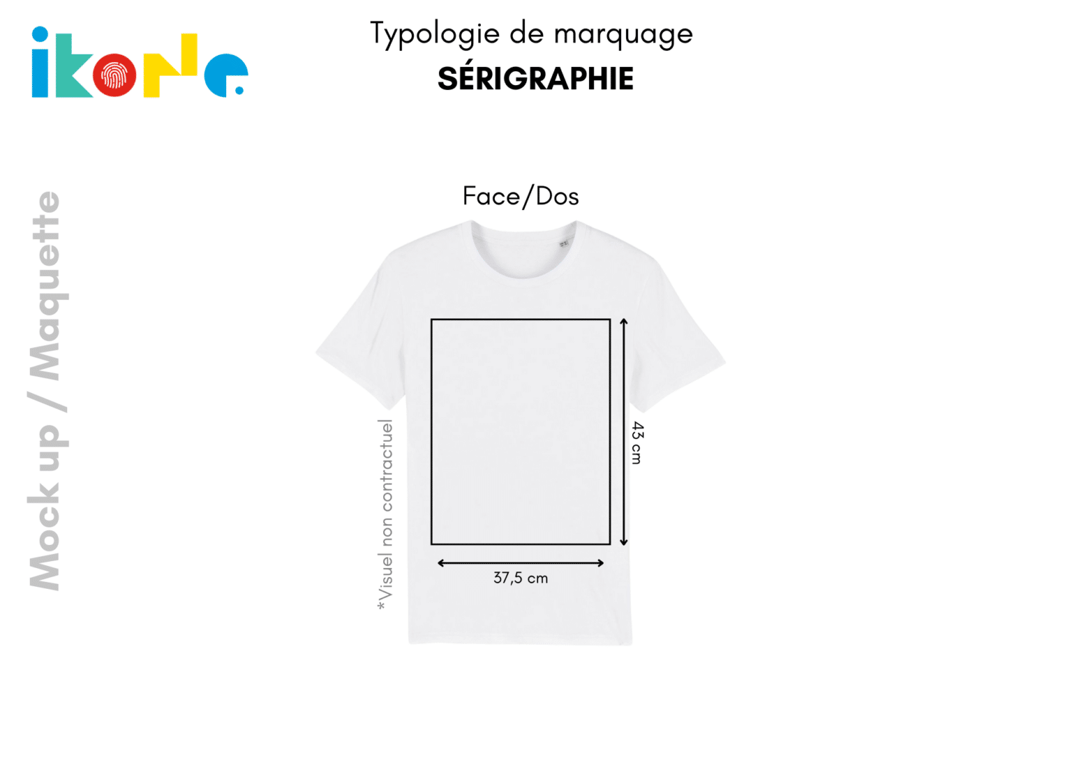 emplacement sérigraphie